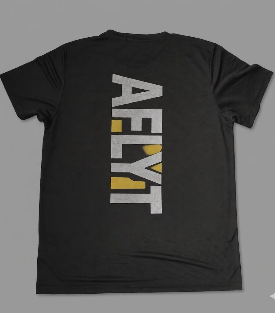 AFLYT Vertical Graphic Training Tee